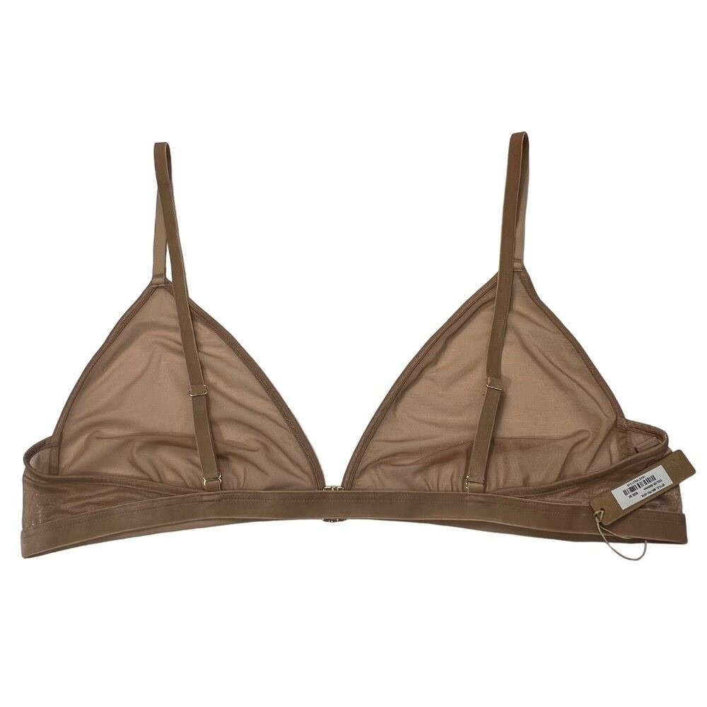 SKIMS Glissenette Triangle Bralette Sienna 3X - Picture 3 of 10